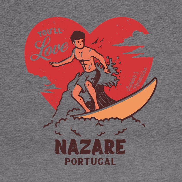 Vintage Surfing You'll Love Nazare, Portugal // Retro Surfer's Paradise by Now Boarding